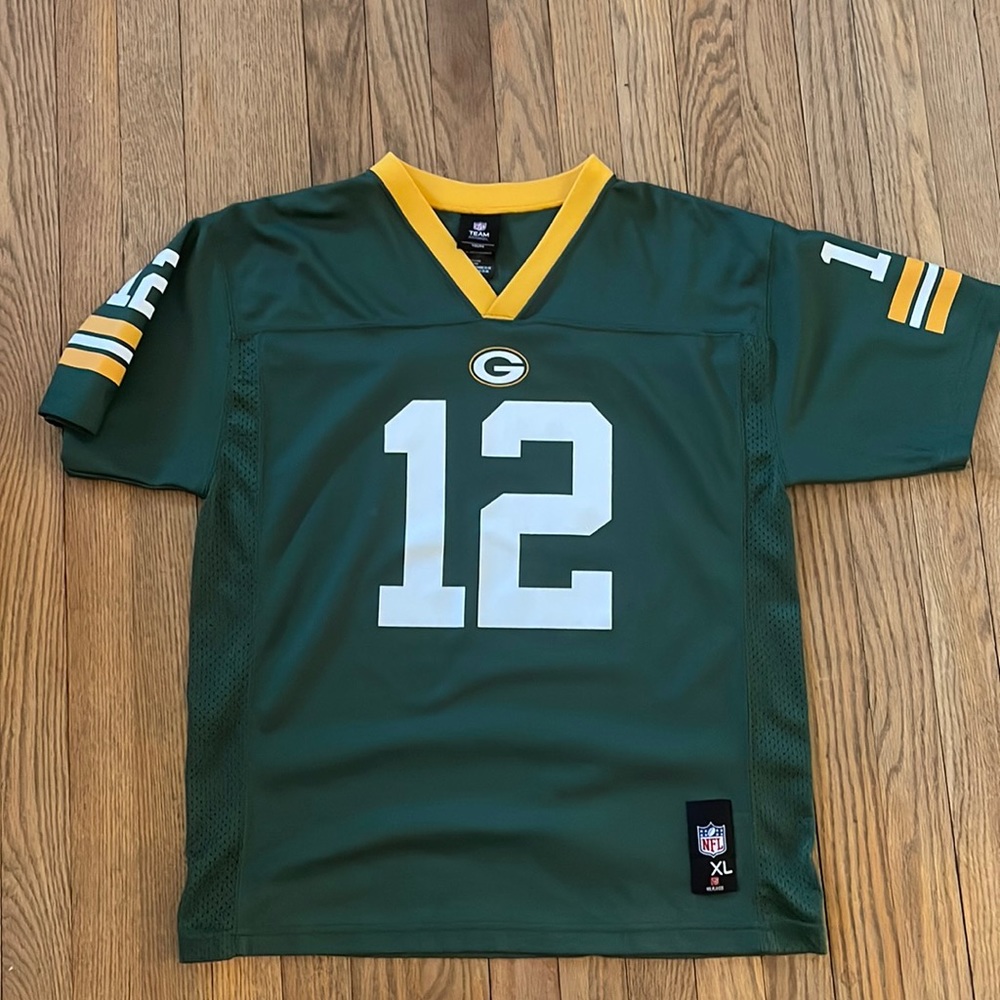 Youth XL Aaron Rodgers Jersey